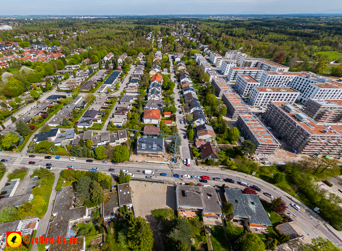 04.05.2023 - Luftbilder vom Haus für Kinder in Neuperlach